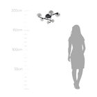 Plafon Grape Preto 6 Globos Vidro + 6x G9 Branco Frio Starlux