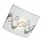 Plafon Ipanema 2 Luzes E27 60w 30x30cm Qd (não Inclusa)