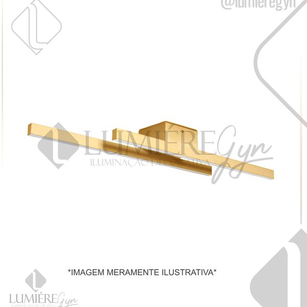 Plafon Kit Dourado Ono 3000k Spotline 812/120