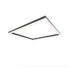 Plafon Led 108cmx108cm 4200k Squadra Bella Italia 110v Preto