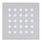 Plafon LED 25W Luz Amarela Paris Tualux