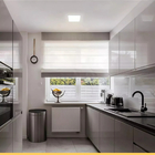 Plafon Led 36w Borda Infinita Quadrado Sobrepor Ou Embutir 60