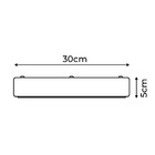 Plafon LED 3 em 1 30W Plástico 5x30cm ECO3651 Inspire