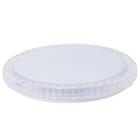 Plafon Led Acrilico Efeito Estrelado Slim Redondo 6000k