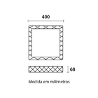 Plafon Led Blumenau Shine Liso De Sobrepor 24w Bivolt Branco