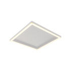 Plafon Led Blumenau Square De Sobrepor 15w Bivolt Branco Fosc