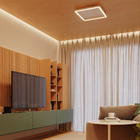 Plafon Led Blumenau Square De Sobrepor 15w Bivolt Branco Fosc