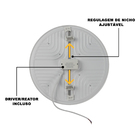 Plafon Led Borda Infinita Embutir / Sobrepor 36w Redondo Bran