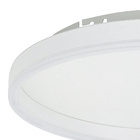 Plafon LED Branco Metal 40cm 30W Luz Amarela Vega Gmh