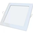 Plafon Led De Embutir Quadrado 18w 3000k – Luz Amarela Quente