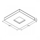 Plafon Led Domenica 3000k Bella Italia Branco