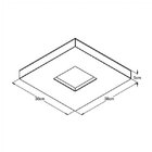 Plafon Led Domenica 3000k Bella Italia Branco