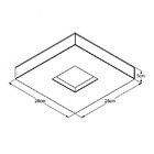 Plafon Led Domenica 4200k Bella Italia Branco