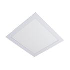 Plafon Led Embutir Quadrado 48w 60cm Branco Quente Eaq6048 St