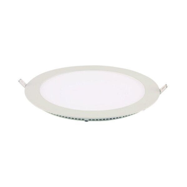 Plafon Led Embutir Redondo 18w 80344104 Blumenau Branco