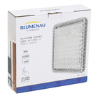 Plafon Shine LED Quadrado 280mm Acrílico Pontilhado 18W - Bi-Volt Temperatura de cor Ajustável