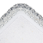 Plafon Shine LED Quadrado 280mm Acrílico Pontilhado 18W - Bi-Volt Temperatura de cor Ajustável