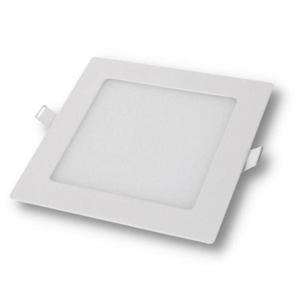Plafon Led Quadrado Painel Embutir Luminaria 18w Branco Frio