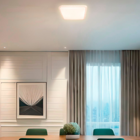 Plafon Led Quadrado Sobrepor Liora 30w Com Controle Remoto Bi