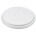 Plafon LED Redondo Branco 49cm Plástico e Aço Fiann Hevvy