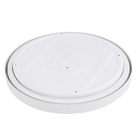 Plafon LED Redondo Branco 51cm Plástico e Aço Montana Hevvy