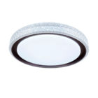 Plafon Led Redondo Sobrepor Íris 20w Com Controle Remoto Bivo