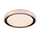 Plafon Led Redondo Sobrepor Íris 20w Com Controle Remoto Bivo