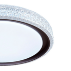 Plafon Led Redondo Sobrepor Íris 20w Com Controle Remoto Bivo