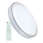 Plafon Led Redondo Sobrepor Íris 20w Com Controle Remoto Bivo