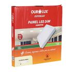 PLAFON LED SOBREPOR 24W BIV 2700K QUAD