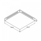 Plafon Led Sobrepor 48cmx48cm 3000k Lontana Bella Italia 220v