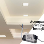 Plafon Led Sobrepor Quadrado 24w Luz Branca 1600lm Maxxy