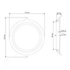 Plafon Led Tramontina Redondo De Embutir Slim 480 Lm 6 W Bivo