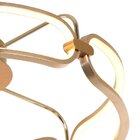 Plafon Lumina Led 45w French Gold 60cm Bb016lg Bella St2131