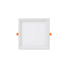 Plafon Luminaria Painel Quadrado De Led 24w 30cm Bco Ou Pto -