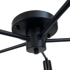 Plafon Lumix Ln1009 Preto E27 Bivolt