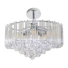 Plafon Lustre Niagara Cristal Acrilico 40cm P/ 5 E27 St1462
