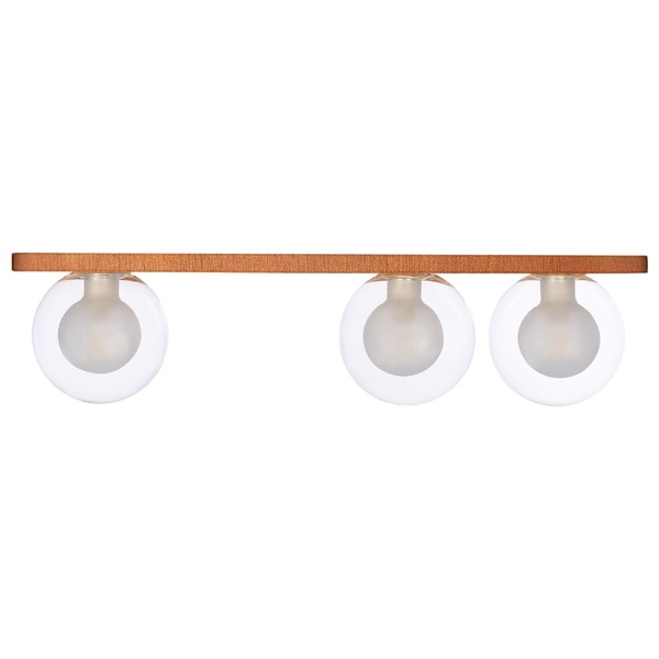 Plafon Madeira Netuno - 3 Luzes G9 Mel