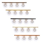 Plafon Madeira Netuno - 4 Luzes G9 Imbuia