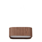 Plafon Madeira Quadrado Arredondado 30x30cm Imbuia