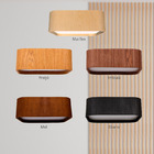 Plafon Madeira Quadrado Arredondado 60x60cm Mel