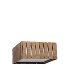 Plafon Madeira Ripado Quadrado Freijó 50x50cm