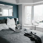 Plafon Madeira Ripado Quadrado Preto 60x60cm