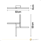 Plafon Maze 4000k 825/30 Branco