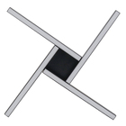 Plafon Maze 825/30 3000K Preto