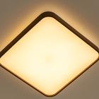 Plafon Metal E Acrílico Amadeirado Timber Led 24w 3000k 40cm