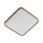 Plafon Metal E Acrílico Amadeirado Timber Led 24w 3000k 40cm