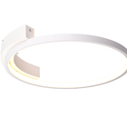 Plafon Moderno Redondo Branco 50cm Led 25w 3000k Bivolt 14579