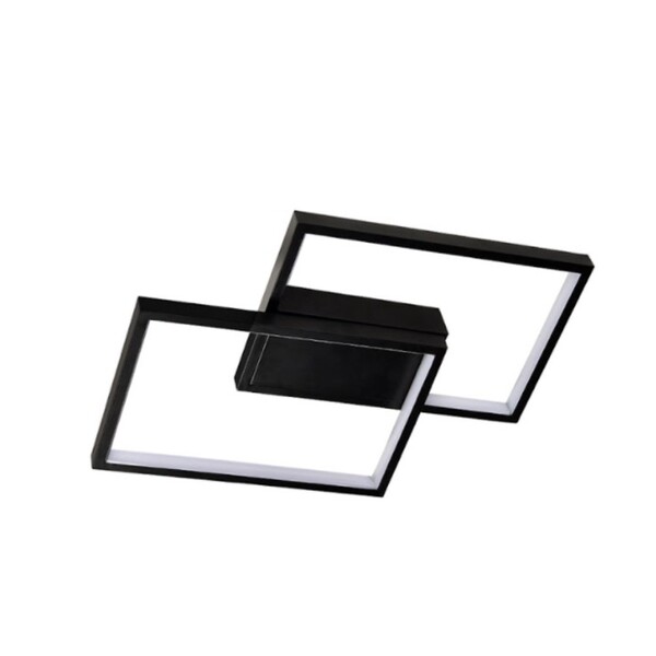 Plafon Modular De Led Loby 34w 3.000k Preto