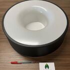 Plafon Nice Preto 4 Lampadas Tualux